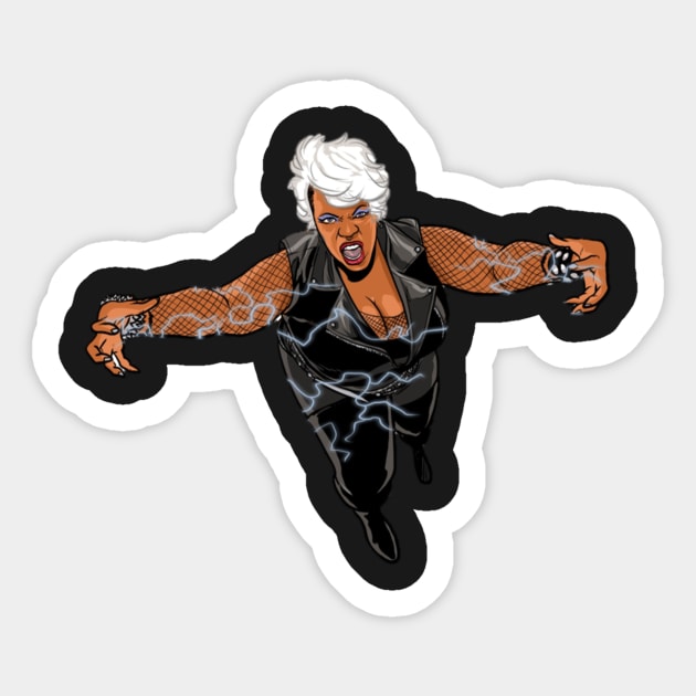 Mohawk Weather Goddess Sticker by TaLynn Kel's Favorite Things